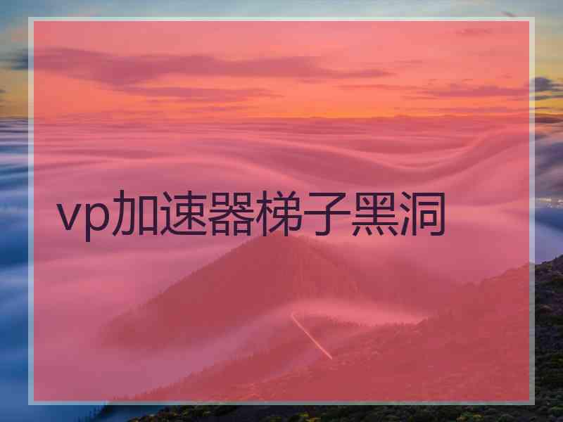 vp加速器梯子黑洞