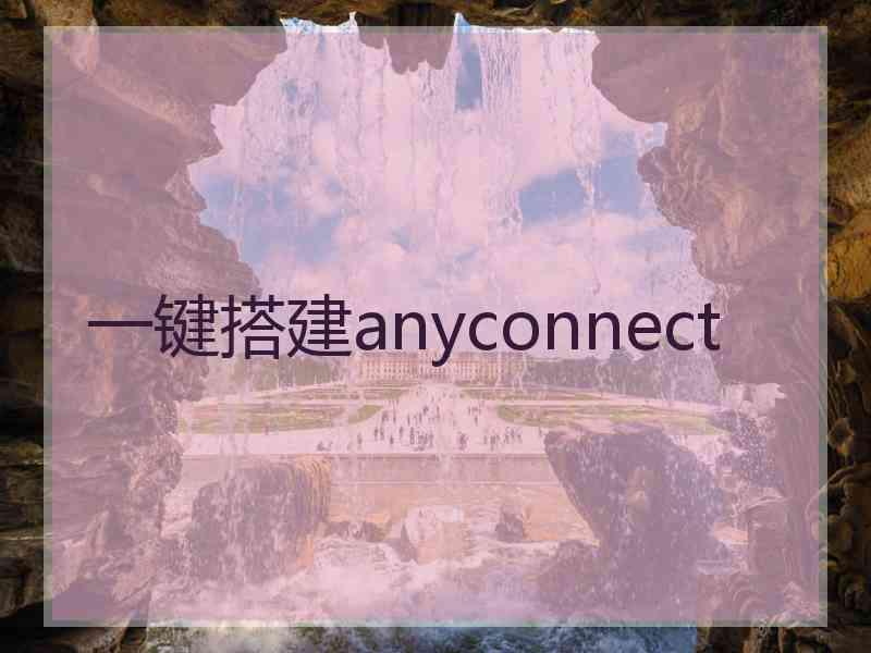 一键搭建anyconnect