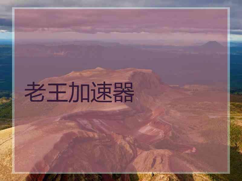 老王加速器
