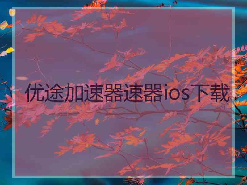 优途加速器速器ios下载