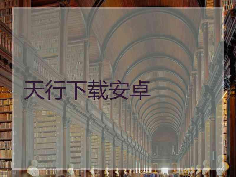 天行下载安卓