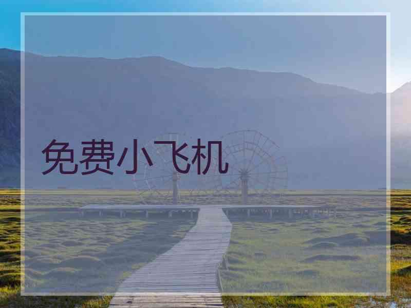 免费小飞机