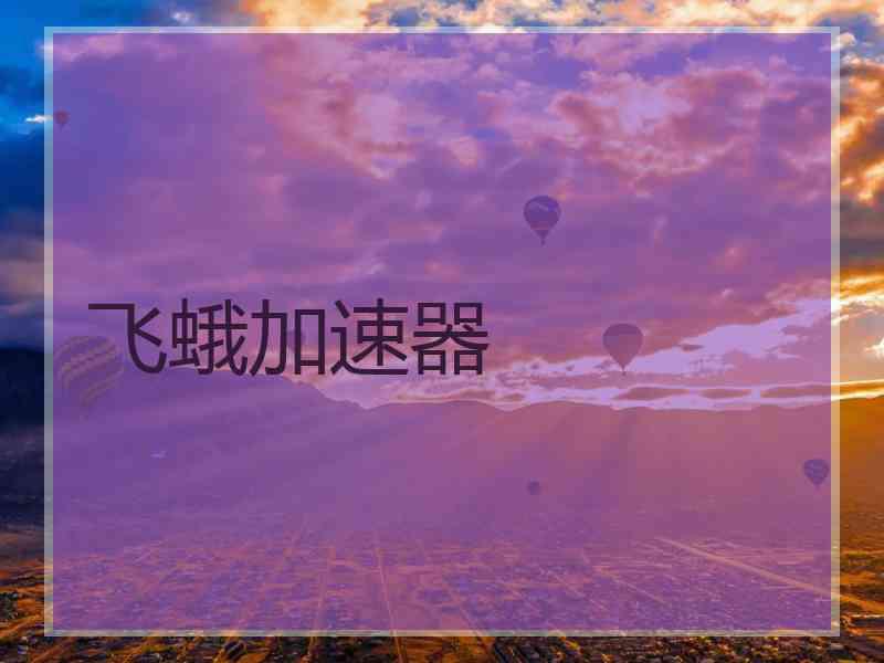 飞蛾加速器