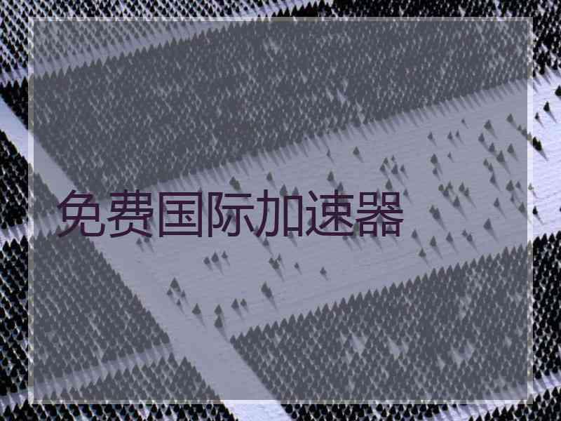 免费国际加速器