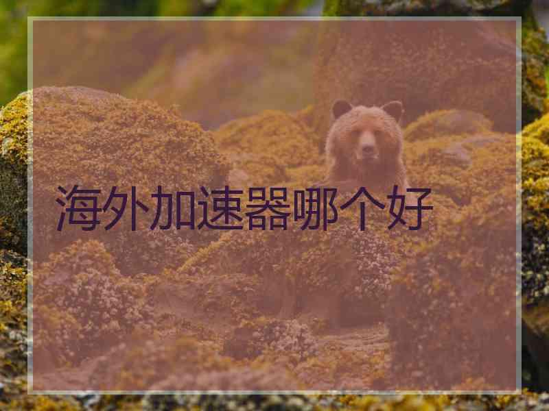 海外加速器哪个好