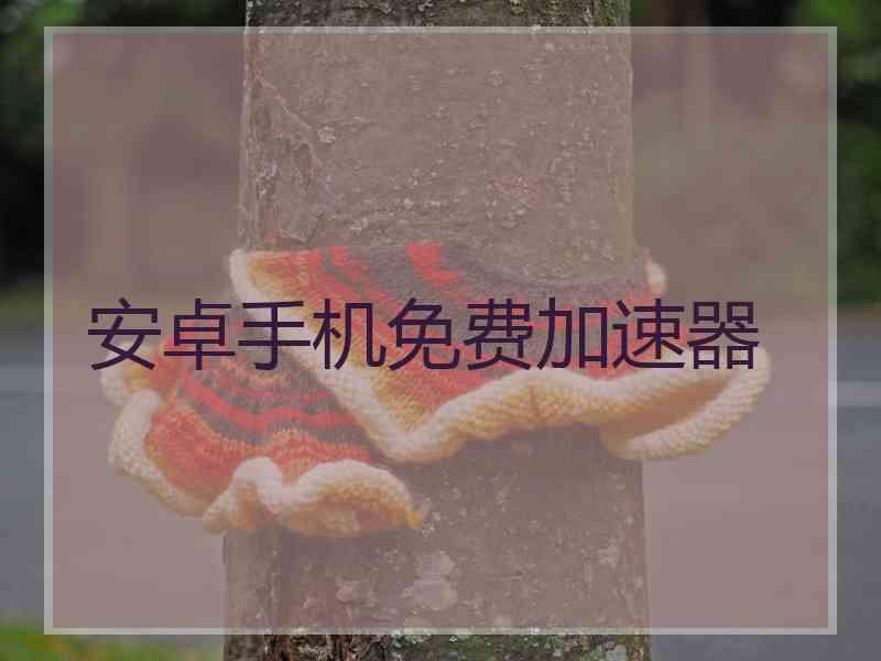 安卓手机免费加速器