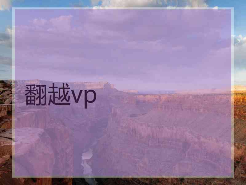 翻越vp