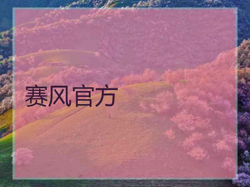 赛风官方